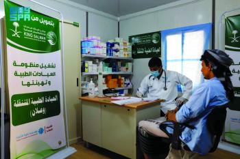 خدمات علاجية لـ 135 مستفيدا بمخيم وعلان