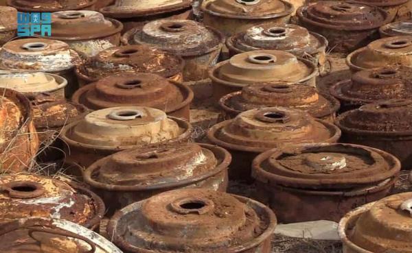 «مسام» يطهر أراضي اليمن من 1882 لغما حوثيا