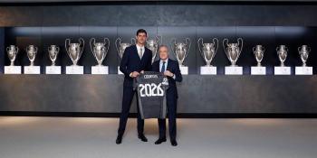 ريال مدريد يربط كورتوا 5 سنوات