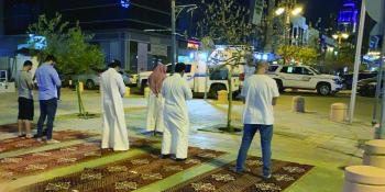 مصلى متنقل بالأماكن العامة في الرياض