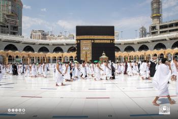 «شؤون الحرمين»: نستقبل يومياً ٦٠ ألف معتمر