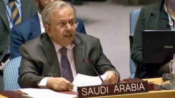 السفير المعلمي يبحث الموضوعات المشتركة مع مندوب إيطاليا لدى الأمم المتحدة