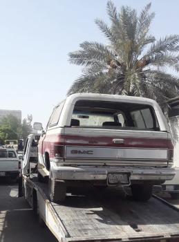 رفع 37 سيارة تالفة خلال أسبوع بالخبر