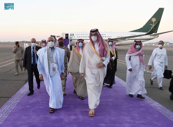الرئيس الموريتاني يصل المدينة المنورة