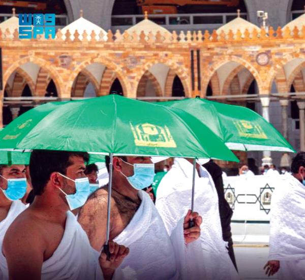 المسجد الحرام..
رعاية فائقة للمصلين والمعتمرين