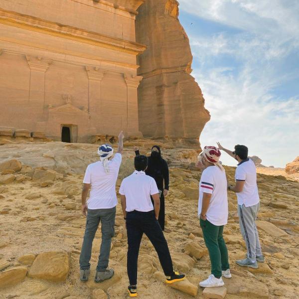 مرشدة: ثراء المملكة بالمعالم السياحية يزيد مهنتنا متعة