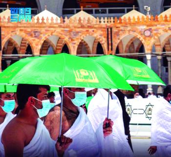المسجد الحرام..
رعاية فائقة للمصلين والمعتمرين