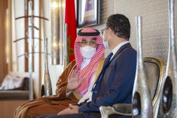 رئيس الاتحاد العربي يعقد اجتماعات ثنائية مع وزير الرياضة المغربي ورئيس الجامعة الملكية لكرة القدم