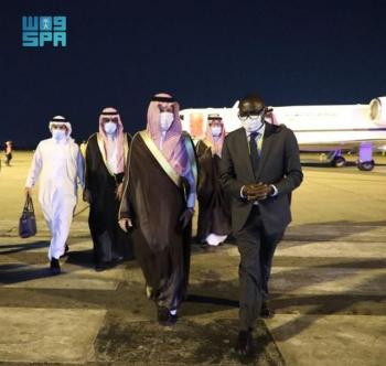 «قطان» يصل زامبيا للمشاركة في مراسم تنصيب «هيشيليما» 