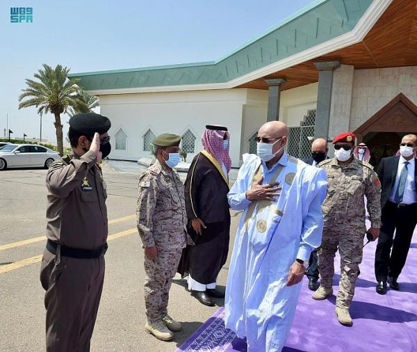 رئيس موريتانيا يغادر المدينة المنورة