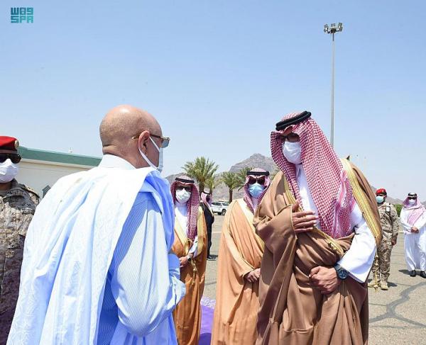 رئيس موريتانيا يغادر المدينة المنورة