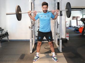 الفتح يتدرب في الجيم.. وفيريرا يجتمع باللاعبين