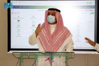 محافظ حفر الباطن يفتتح معمل تدريب شعبة مركز المعلومات الوطني