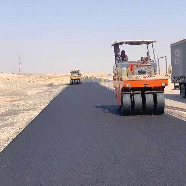 إصلاح المواقع المتضررة على «أبوحدرية - النعيرية»