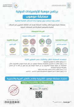 «موهبة» تدعو أولياء الأمور لسرعة تسجيل أبنائهم في مسابقة «موهوب»