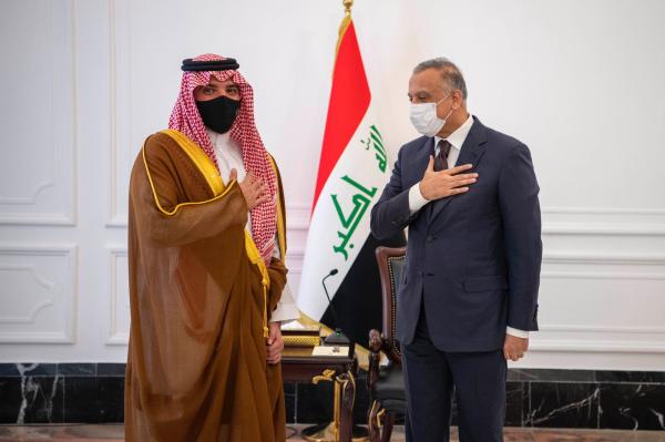رئيس الوزراء العراقي يستقبل سمو وزير الداخلية
