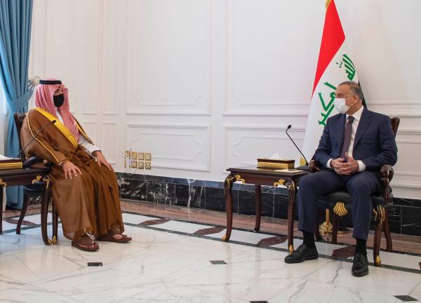 رئيس الوزراء العراقي يستقبل سمو وزير الداخلية