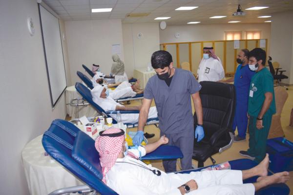 62 متبرعا ضمن «دمك حياة لغيرك» بالتأهيل الشامل