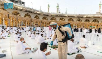 «شؤون الحرمين» تعلن رفع الطاقة الاستيعابية لـ 70 ألف معتمر يومياً