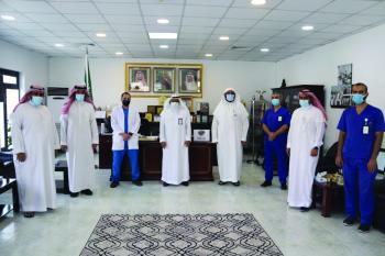 «التأهيل الشامل» يكرم المشاركين في حملة اللقاح