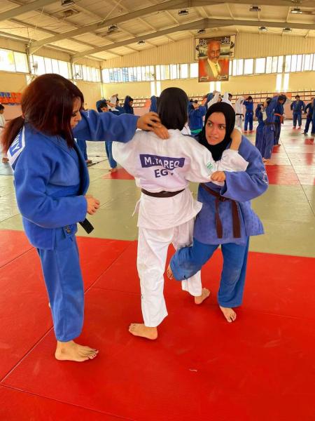 «الجودو النسائي» يتأهب للبطولة العربية