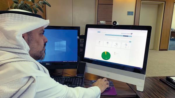 «طمنا» يرصد تحصين منسوبي جامعة الإمام عبدالرحمن