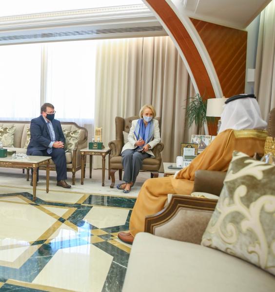 أمير الشرقية يستقبل القائمة بأعمال السفارة الأمريكية