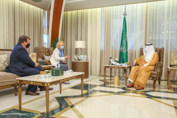 أمير الشرقية يستقبل القائمة بأعمال السفارة الأمريكية