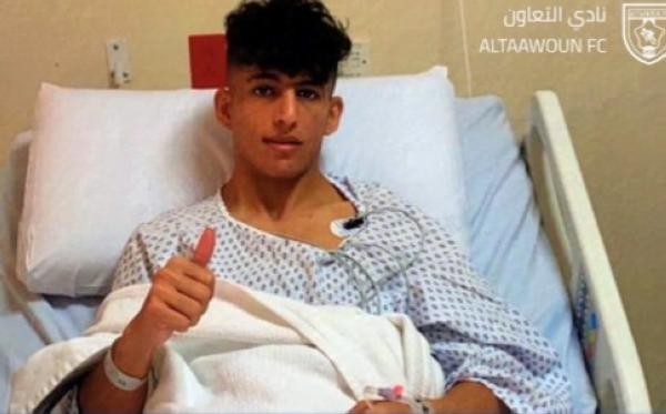 جراحة ناجحة لظهير التعاون