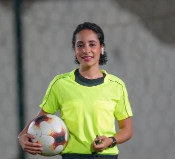المرأة الرياضية نحو القمم في عهد العزم والحزم