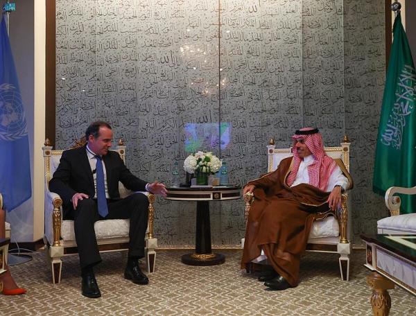 وزير الخارجية يبحث المستجدات مع بريت مكغورك