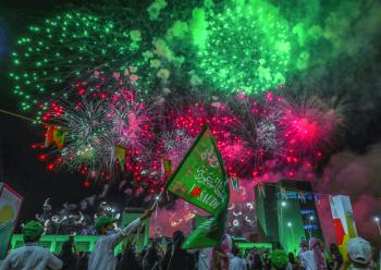 فرحة شعب.. في وطن المجد