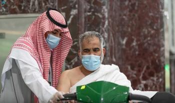 عربات المسجد الحرام.. من كرسي خشبي إلى «براءة الاختراع»