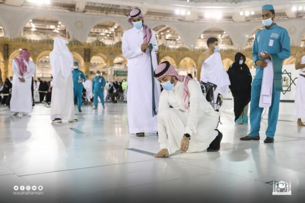 لتوفير سبل الراحة.. استحداث 25 مسارًا بالمسجد الحرام