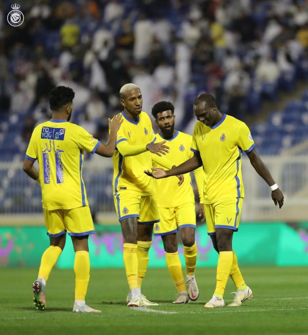 النصر يقسو على أبها بثلاثية