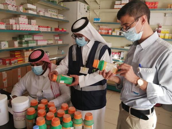 جولات رقابية على الصيدليات البيطرية