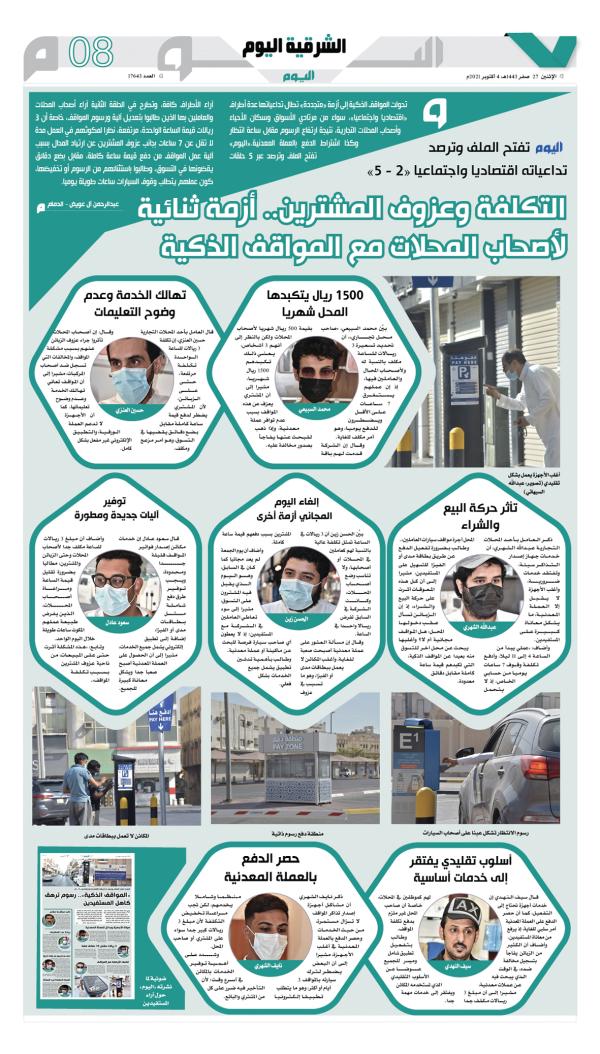 «المواقف الذكية» تضيق الخناق على أهالي الأحياء