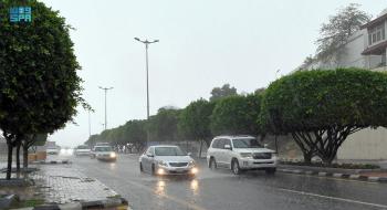 أمطار على عسير حتى الـ 7 مساءً