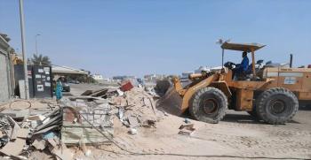 الخبر .. رفع 4622 م3 من الأنقاض خلال أسبوع