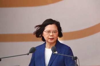 رئيسة تايوان: لن نجبر على الخضوع للصين