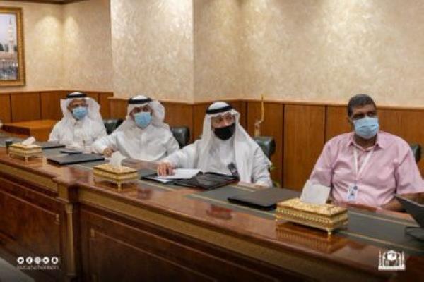 تفعيل مبادرة ساحات المسجد الحرام الخضراء