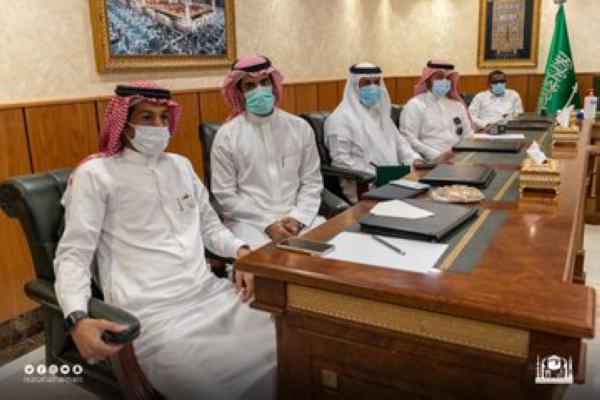 تفعيل مبادرة ساحات المسجد الحرام الخضراء