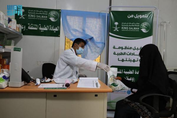 885 خدمة طبية للنازحين بحجة