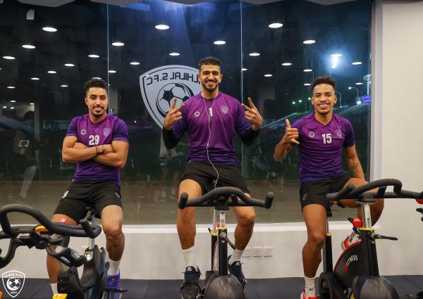 الهلال يعود استعدادا للنصر