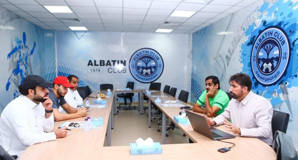 الباطن يستقبل رئيس لجنة الحكام
