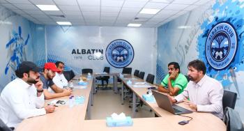 الباطن يستقبل رئيس لجنة الحكام