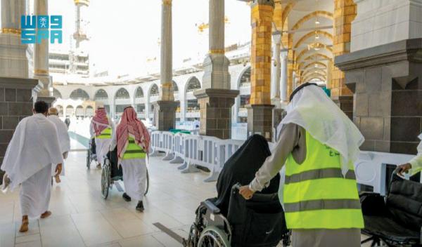 المسجد الحرام..أجواء روحانية آمنة