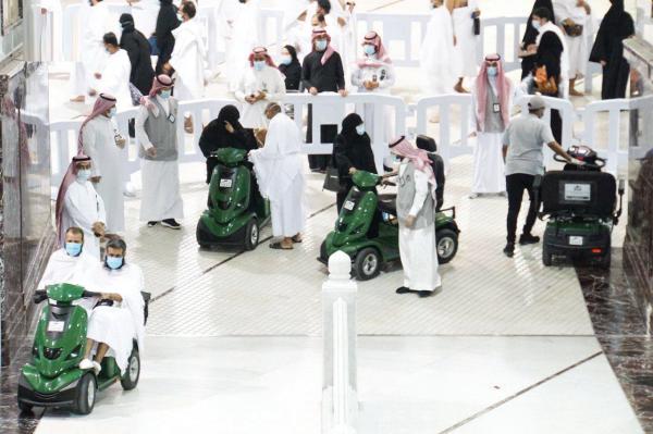 8000 عربة تحدث نقلة نوعية لراحة ضيوف الرحمن