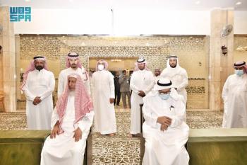 مفتي المملكة يفتتح مسجد رئاسة الإفتاء بعد ترميمه