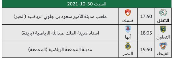 الاتفاق المنتشي يهدد ضمك المتصدر